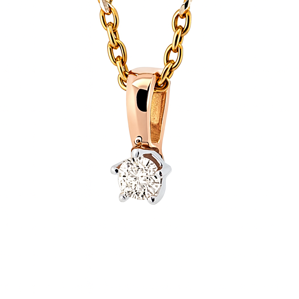 Subtilus deimantinis pakabukas kasdienai ir progoms – ADORO juvelyrika