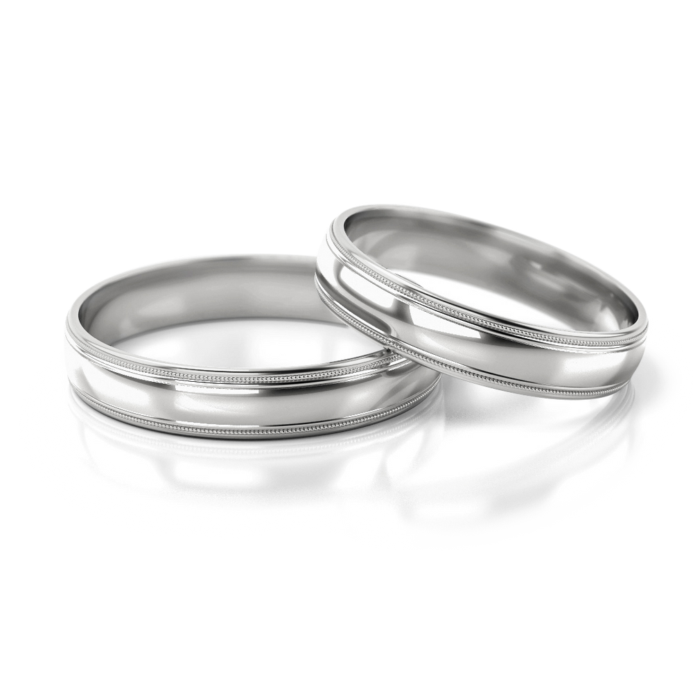 
                  
                    Dviejų spalvų vestuviniai žiedai (4 mm)
                  
                