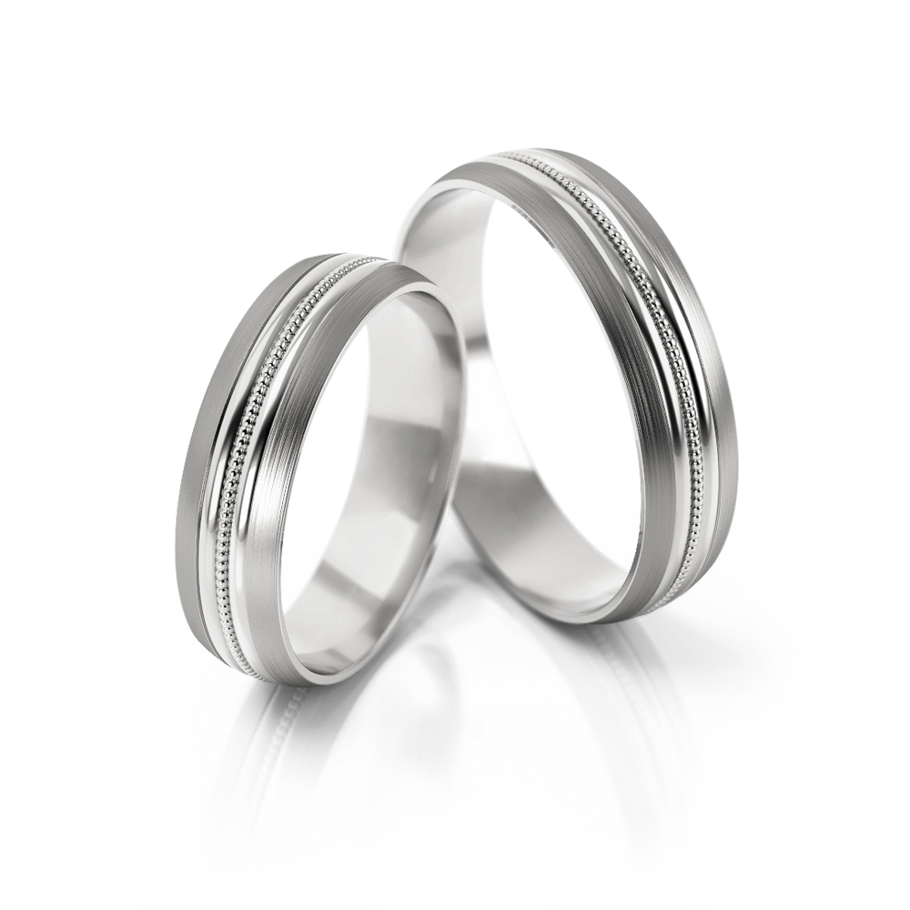 
                  
                    Dviejų spalvų vestuviniai žiedai (4 mm)
                  
                