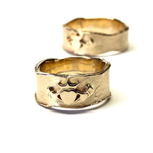  Autoriniai geltono aukso vestuviniai žiedai (pora) Guerra