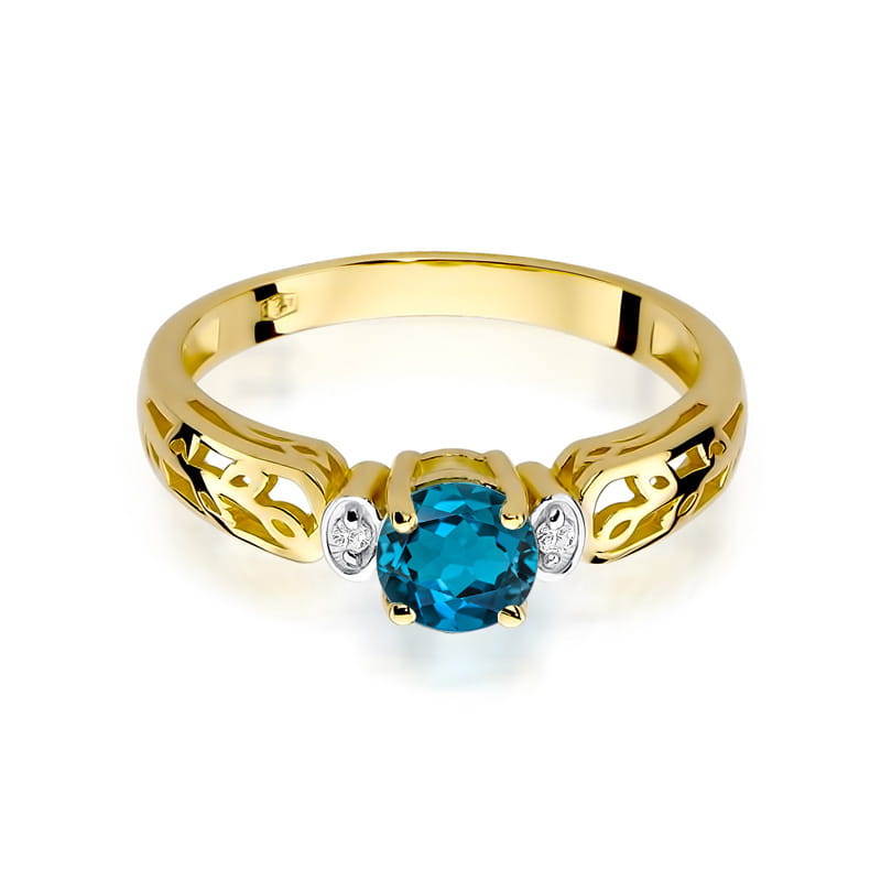 Auksinis žiedas su London Blue topazu ir briliantais
Gili, paslaptinga mėlyna spalva ir nepriekaištingas spindesys – šis auksinis žiedas su London Blue topazu ir briliantais yra elegancijos ir rafinuotumo įsikūnijimas. London Blue topazas išsiskiria sodria mėlyna spalva su subtiliais pilkšvais atspalviais, suteikiančiais jam ypatingą prabangos pojūtį.

💙 Kodėl verta rinktis šį žiedą?

🔹 Metalai: 585 prabos (14K) arba 750 prabos (18K) auksas (galima rinktis geltoną, raudoną ar baltą auksą)