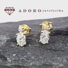 Prabangūs ADORO juvelyrikos auskarai su 1.28 ct deimantais