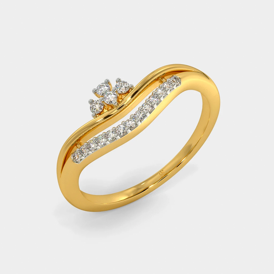Rausvo aukso žiedas su deimantais, auksiniai žiedai su deimantais, sužadėtuvių žiedai, vestuviniai žiedai, žiedai su deimantais, žiedai su briliantais