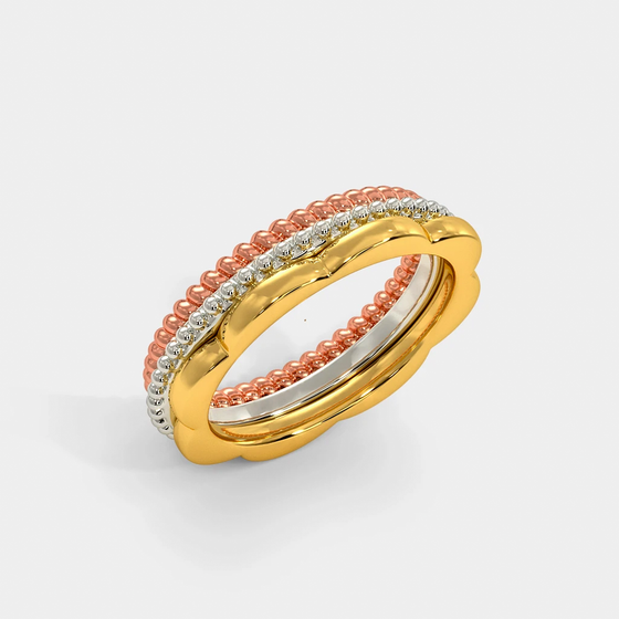 Trijų spalvų aukso žiedas, auksiniai žiedai su deimantais, sužadėtuvių žiedai, vestuviniai žiedai, žiedai su deimantais, žiedai su briliantais