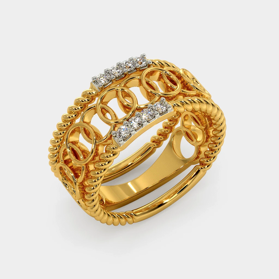 Geltono aukso žiedas su deimantais, auksiniai žiedai su deimantais, sužadėtuvių žiedai, vestuviniai žiedai, žiedai su deimantais