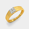Geltono aukso žiedas su deimantais, auksiniai žiedai su deimantais, sužadėtuvių žiedai, vestuviniai žiedai, žiedai su deimantais